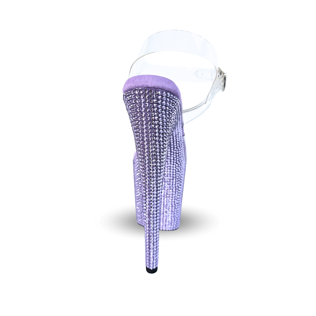 IDOL Bling Platform Stilettos, Light Purple