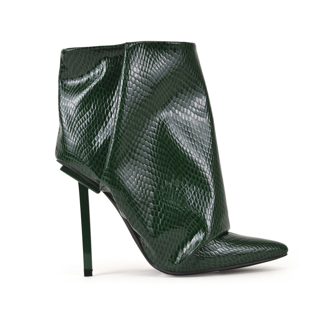 Rhodess Metallic Bootie