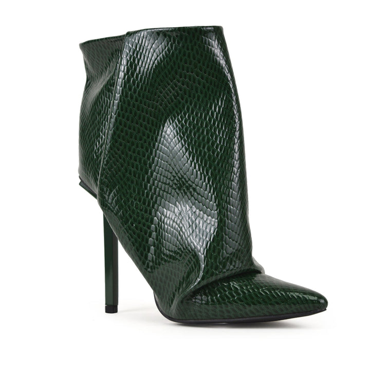 Rhodess Metallic Bootie