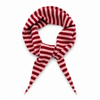 Slim Minimalist Knit Scarf – Two-Tone & Striped