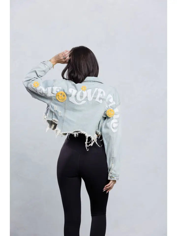 Self Love Club Crop Jacket