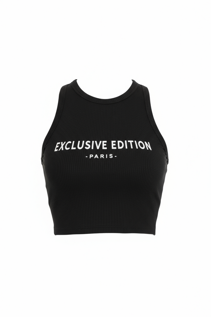 Exclusive Edition Rib Tank Graphic Top