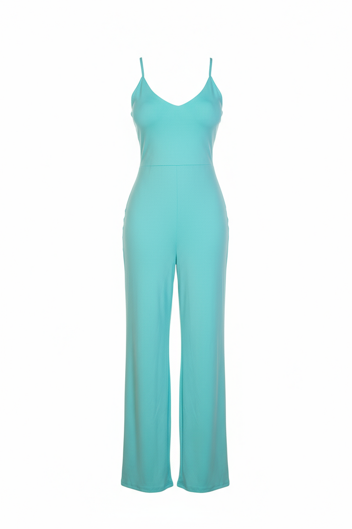 V-neck Camisole Jumpsuit