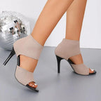 Women’s Fish Mouth Hollow Out Heels