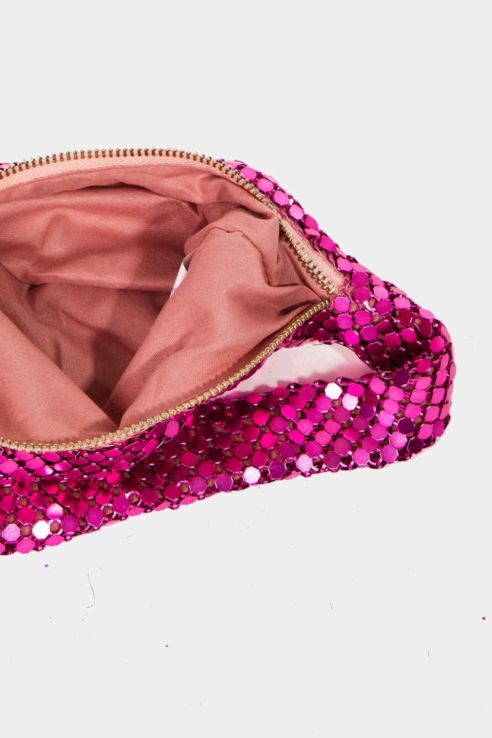 Sequin Disc Handbag