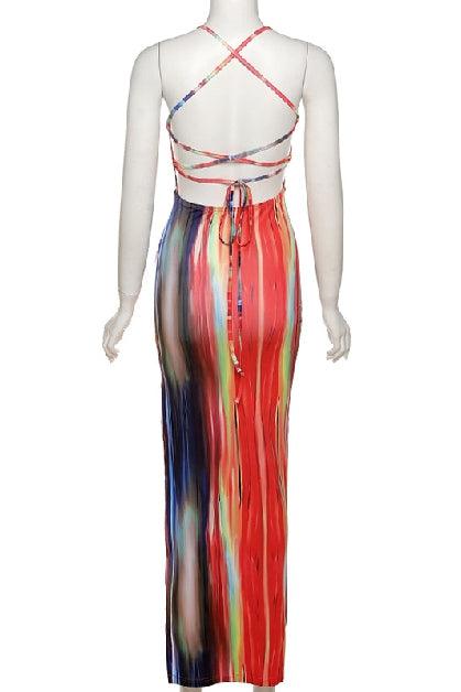 Bandeau Bodycon Maxi Dress - 7Kouture