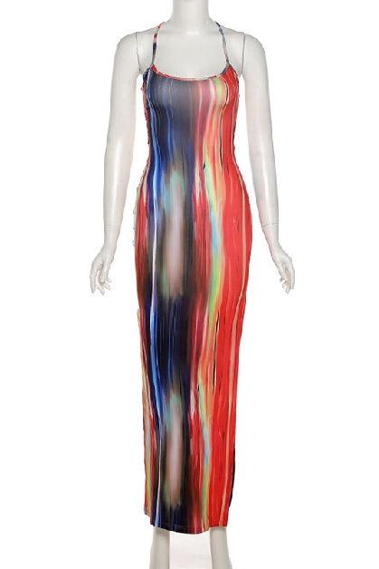 Bandeau Bodycon Maxi Dress - 7Kouture