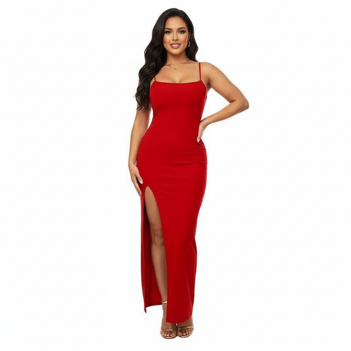 Be Mine Maxi Dress - Red