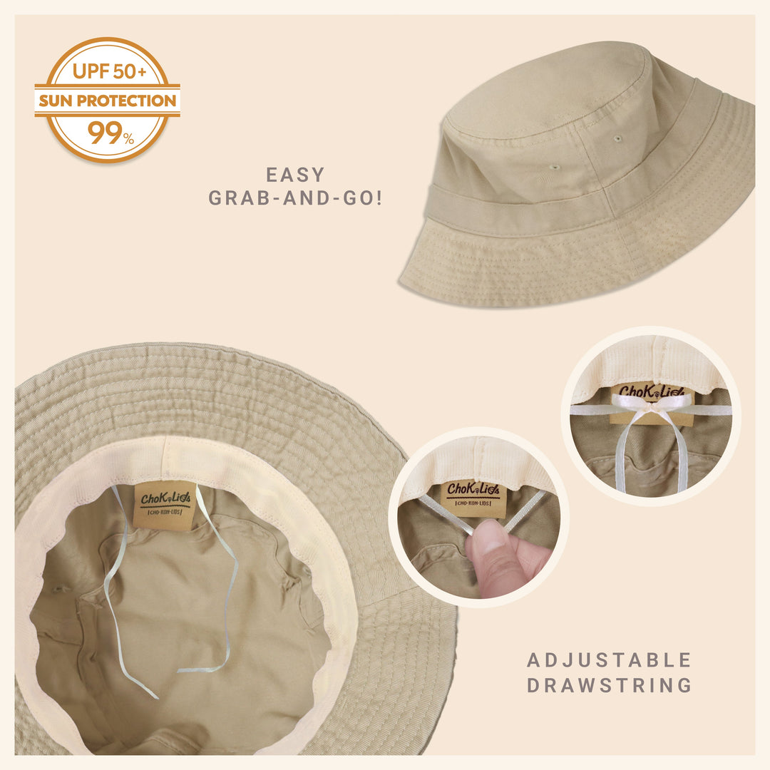 LIDS Heavy Washed Cotton Bucket Hat