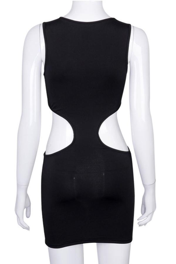 Cutout Bodycon Dress - 7Kouture