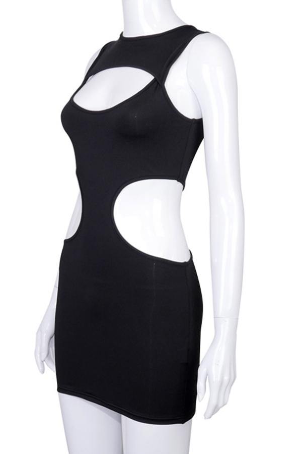 Cutout Bodycon Dress - 7Kouture