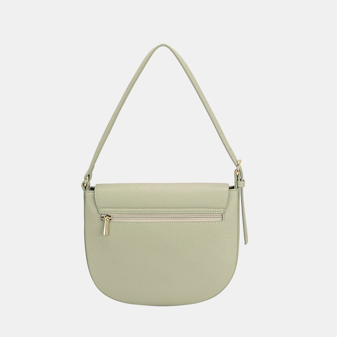 Metal Buckle Shoulder Bag