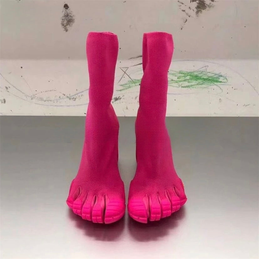 Five Fingers Sock Boots