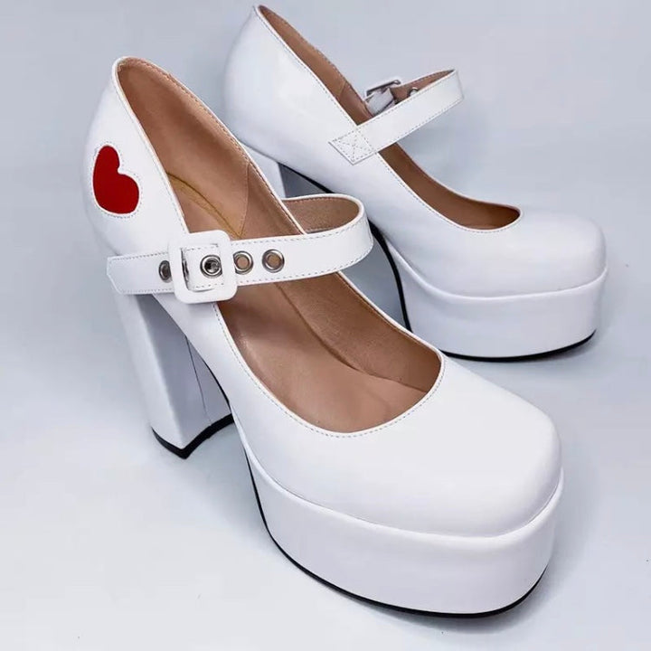 Mary Janes Heart Pumps