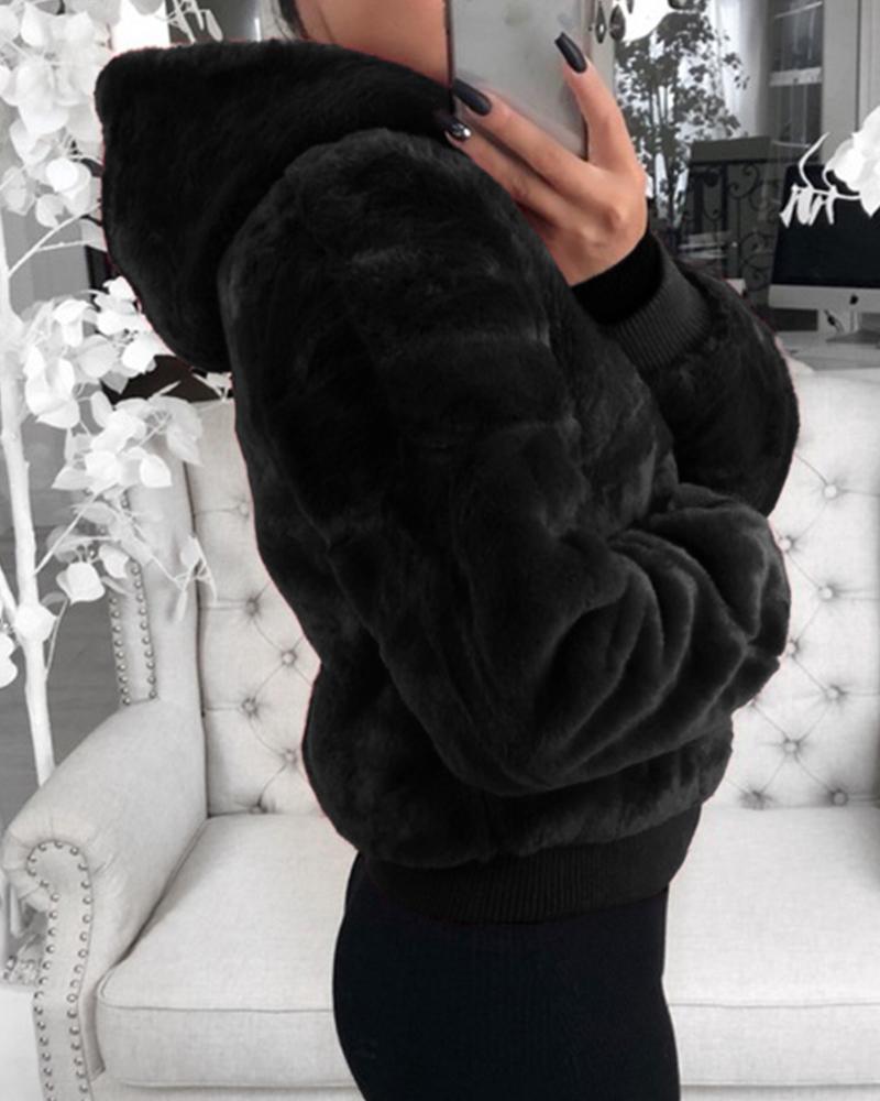 faux fur jacket