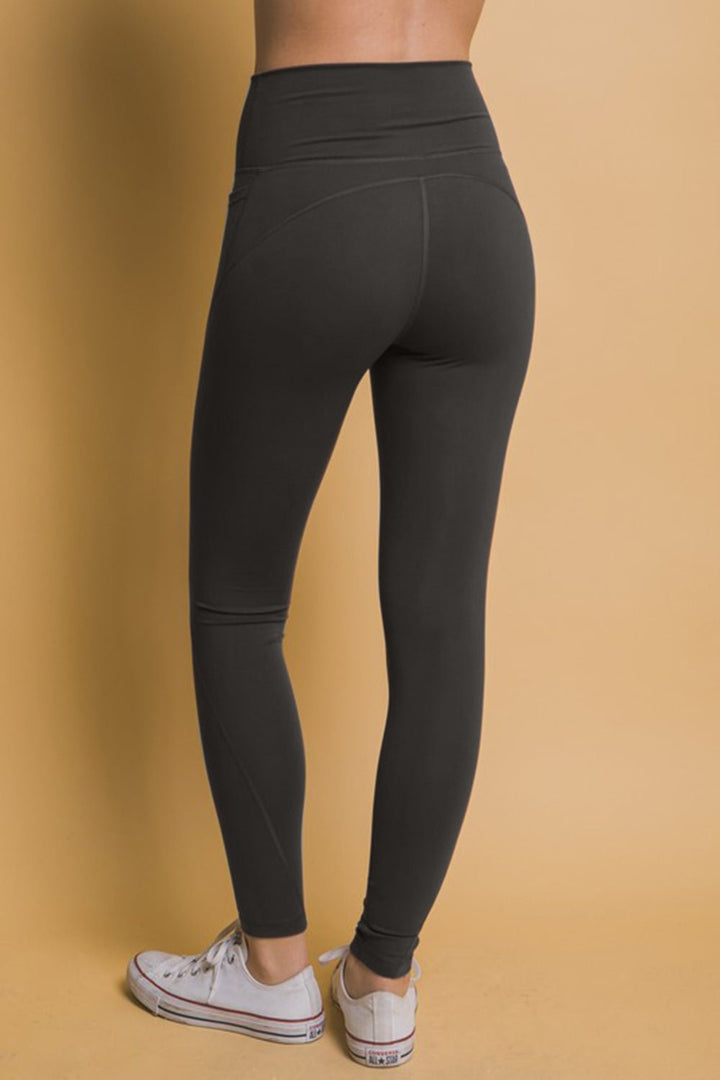 High Waist Leggings with Side Pockets