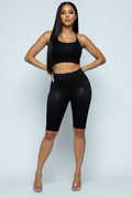 Hight Waist Biker Shorts - 7Kouture