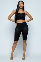 Hight Waist Biker Shorts - 7Kouture