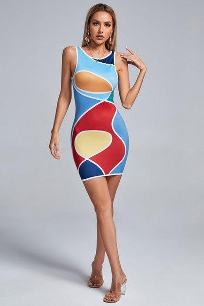 Viral Bodycon Dress - 7Kouture