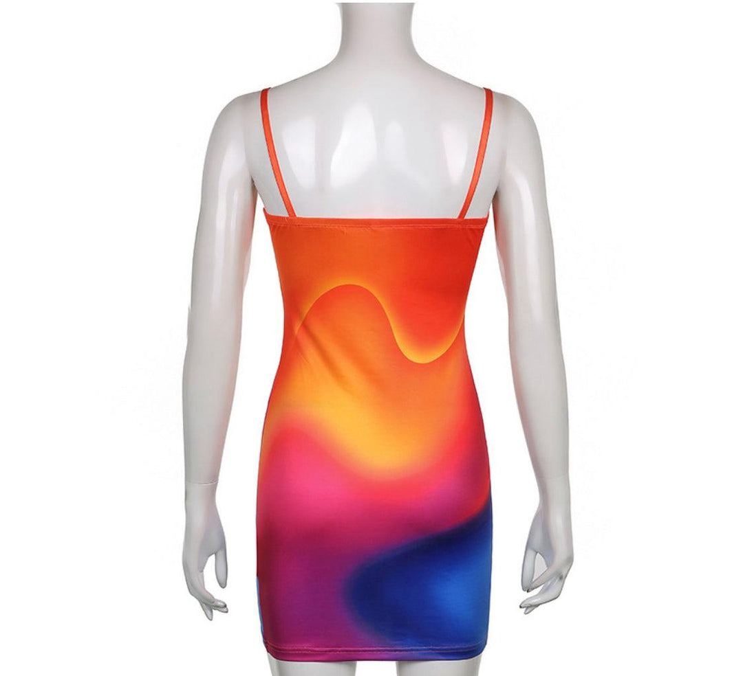 Lit Af Bodycon Mini Dress - 7Kouture