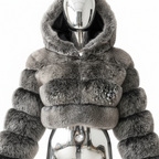 Lux Hooded Faux Fur Jacket