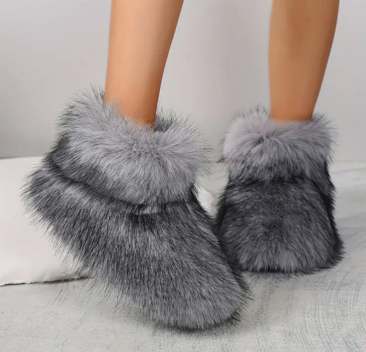 Ankle Faux Mink Mini sloppy