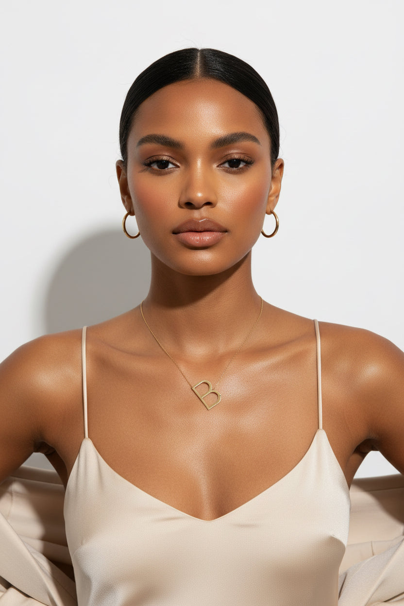 Monogram Collection Initial Necklace