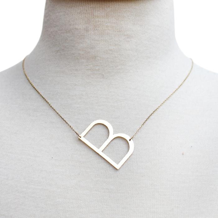 Monogram Collection Initial Necklace