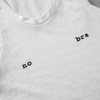 No Bra Crop Top, White