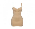 Nude Hourglass Bodycon Dress - 7Kouture