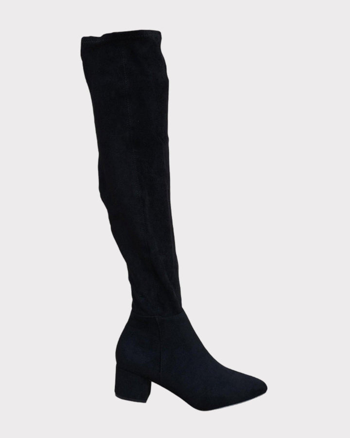 Over the Knee Suede High Boots - 7Kouture