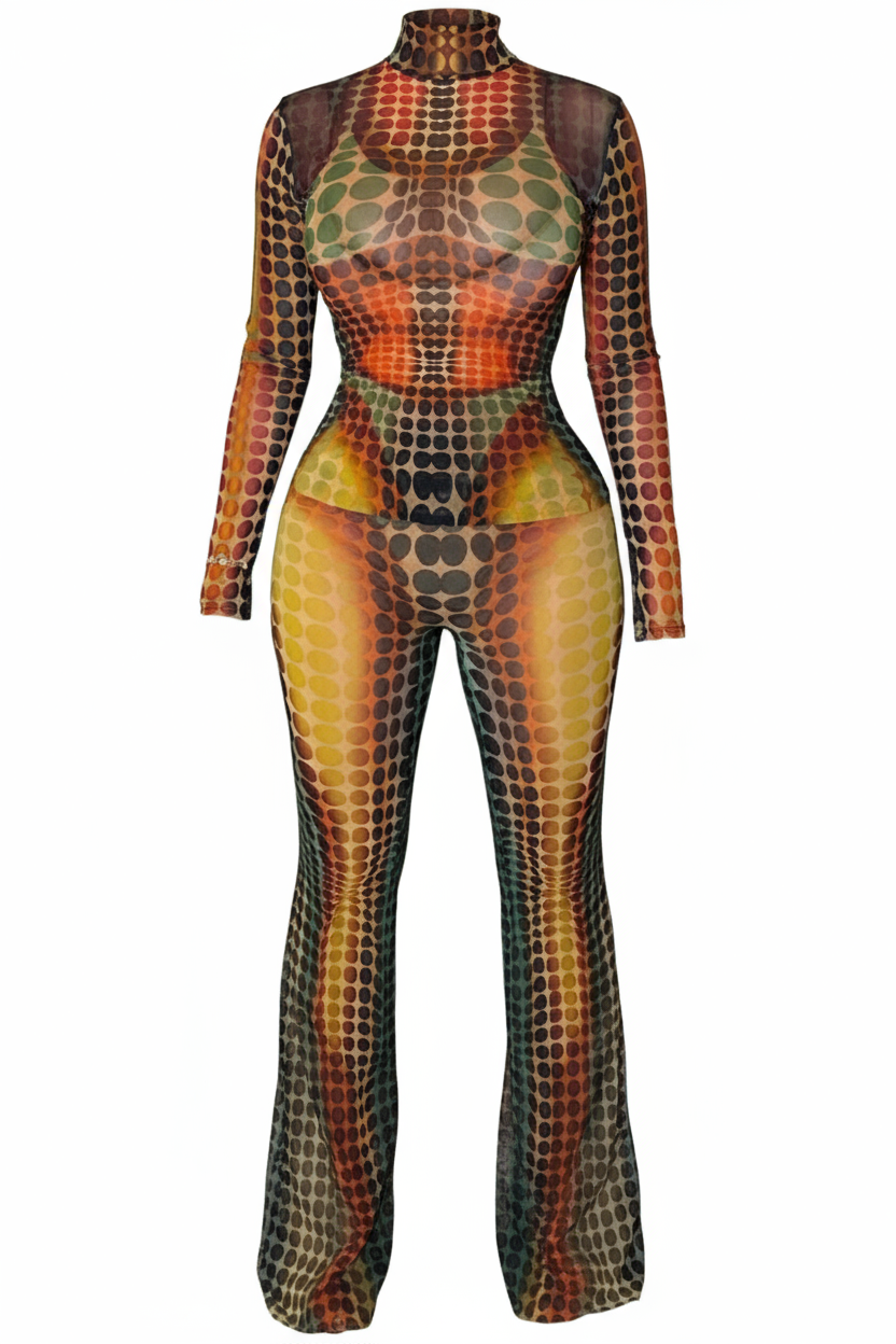 Polka Dot Pants Set