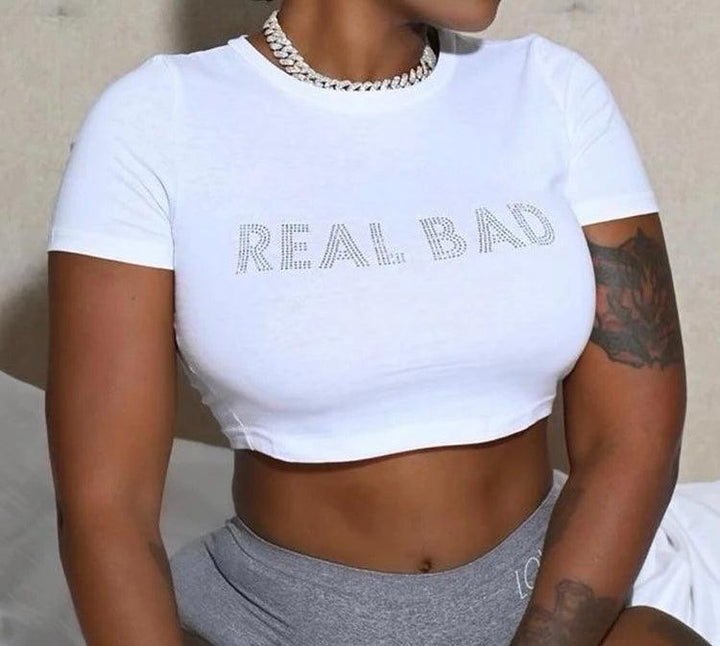 Real Bad Crop Top - 7Kouture