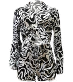 FLEWED OUT SATIN ZEBRA PRINT SHORTS SET - 7Kouture