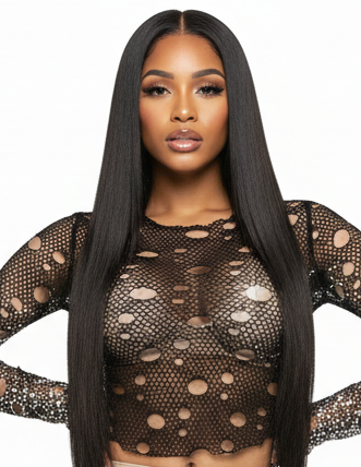 See Through Bodycon Pants Set