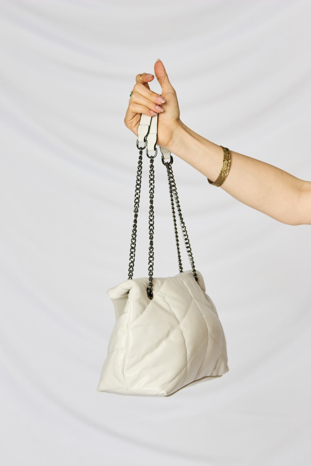 PU Leather Chain Handbag