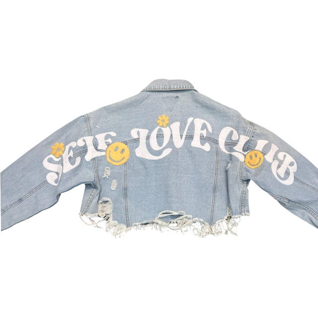 Self Love Club Crop Jacket