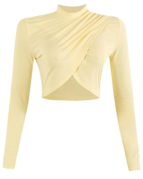 Twisted Crop Top - 7Kouture