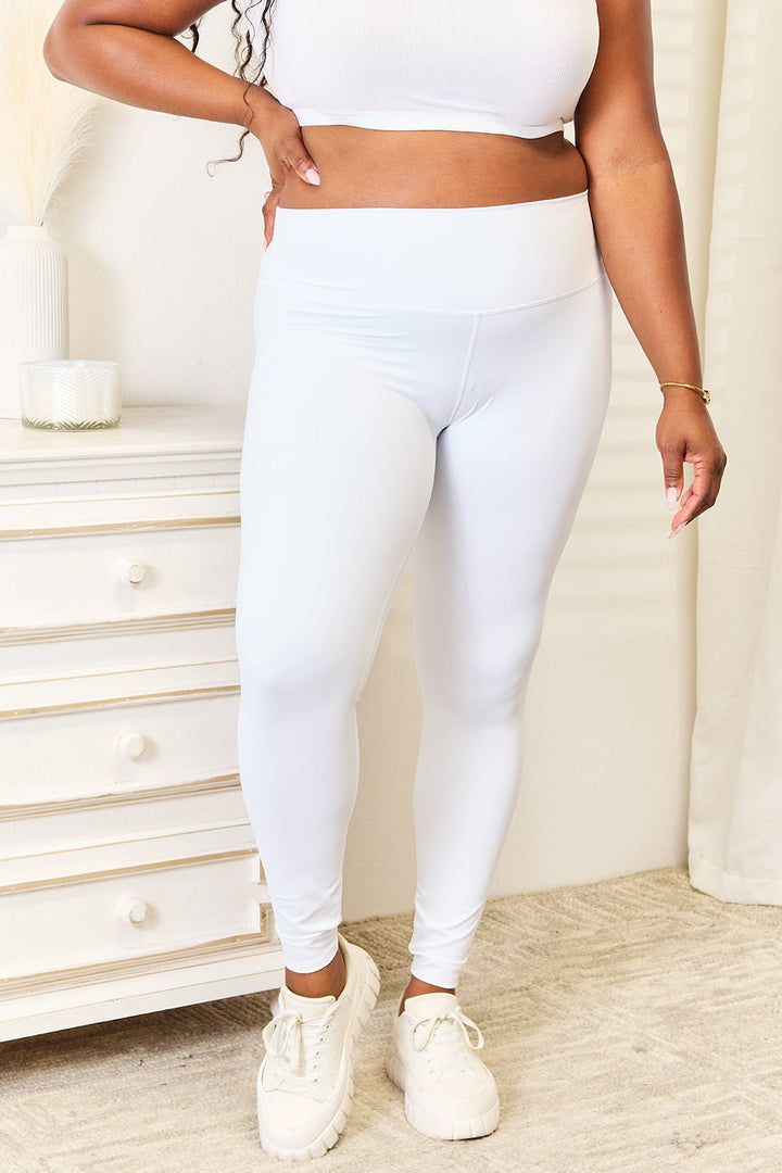 Wide Waistband Sports Leggings