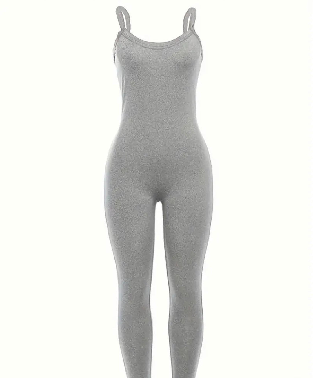 Women’s Jumpsuit, Heather Grey