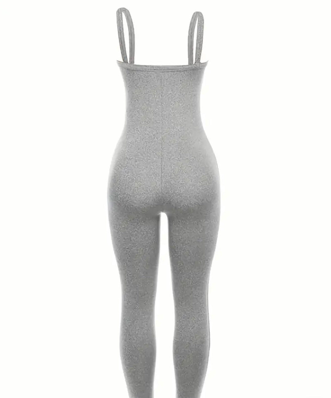 Women’s Jumpsuit, Heather Grey