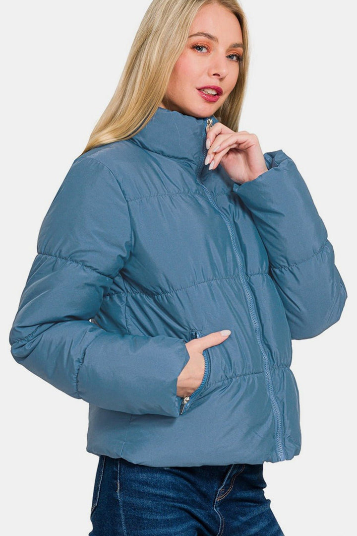 Turtleneck Puffer Jacket