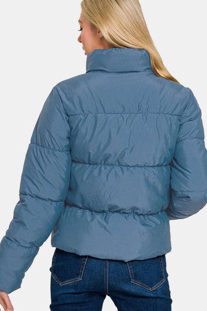 Turtleneck Puffer Jacket