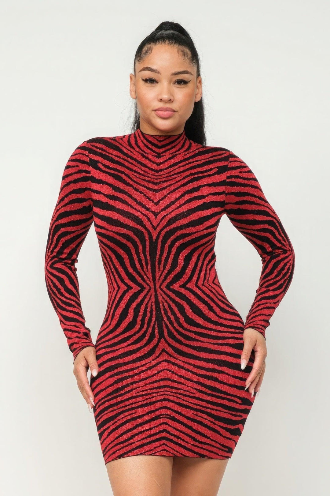 Aminal Jacquard Midi Dress W/ Lurex - 7Kouture