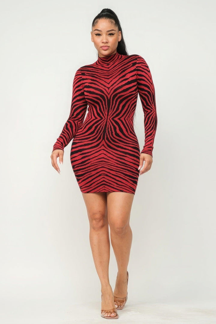 Aminal Jacquard Midi Dress W/ Lurex - 7Kouture