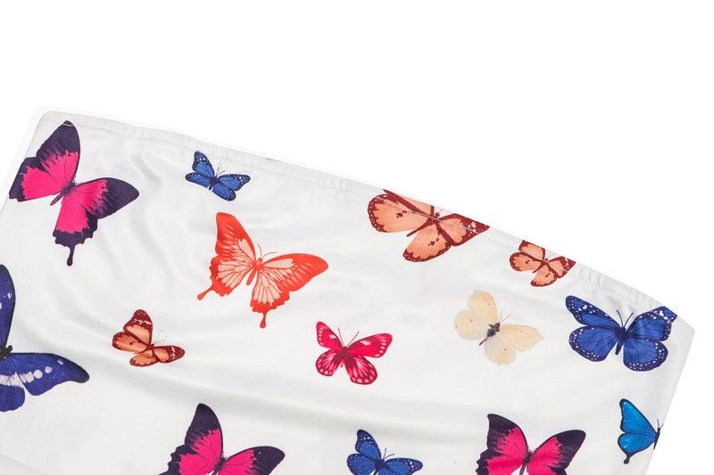Butterfly Mini Bodycon Dress