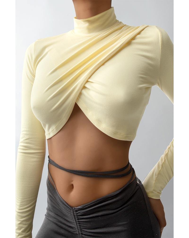 Twisted Crop Top - 7Kouture