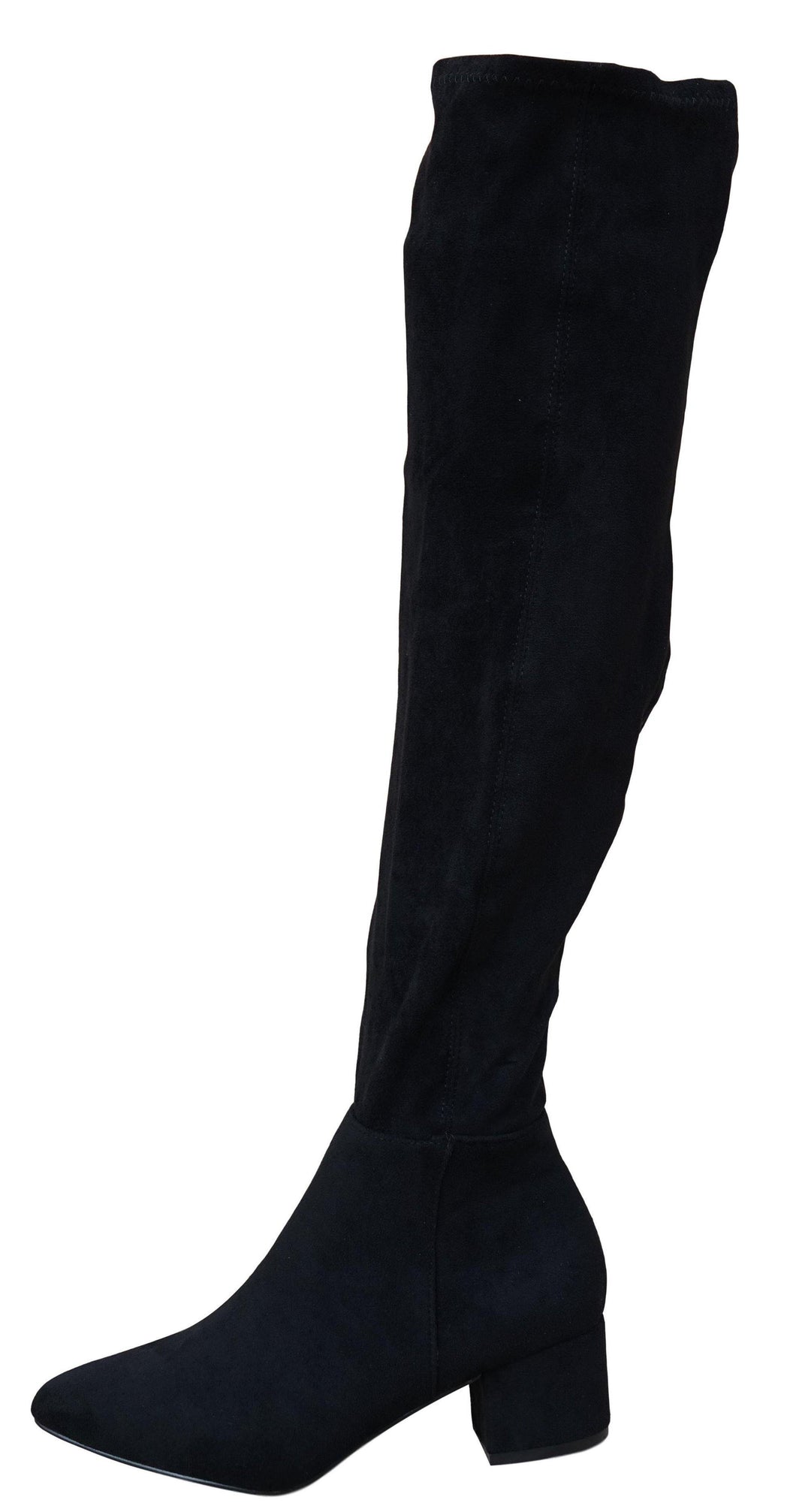 Over the Knee Suede High Boots - 7Kouture